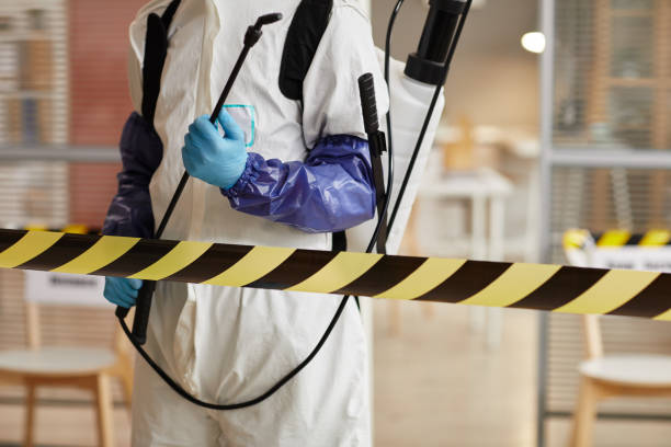 Professional Biohazard Cleanup technician working in Benton Ridge, OH